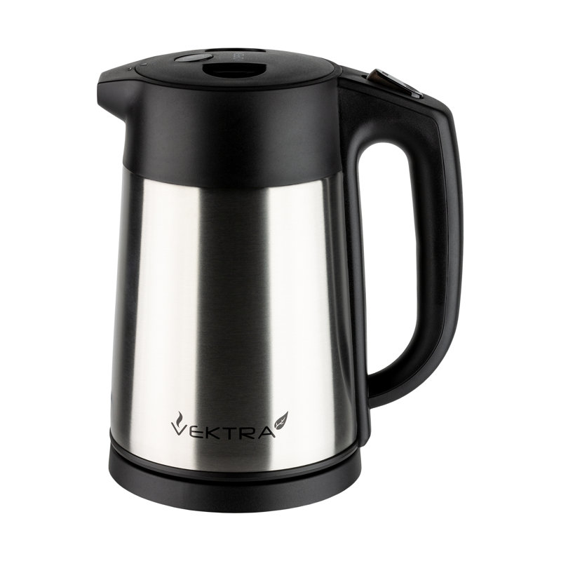 Vektra Environmentally Eco Friendly 1.5L Stainless Steel Electric Kettle Wayfair.co.uk